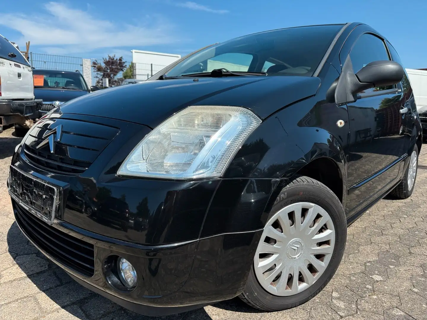 Citroen C2 1.1 Klimaanlage,1-Hand Schwarz - 1