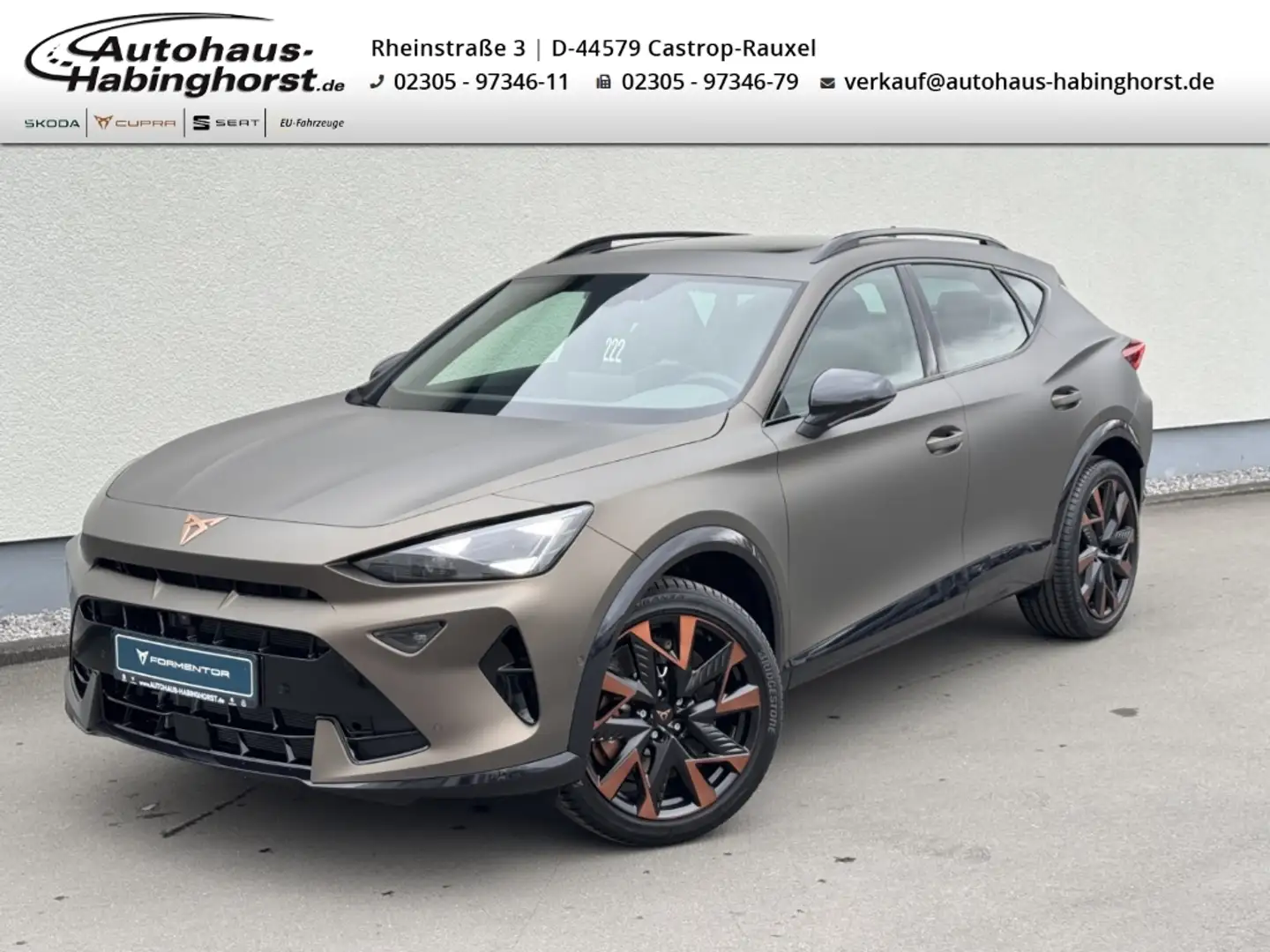 CUPRA Formentor FL 2.0 TSI DSG VZ Extreme AHK Pano Matrix DCC Brun - 1