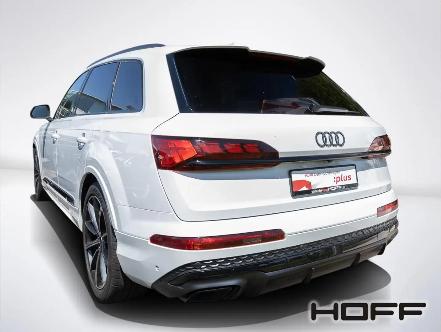 Audi Q7 50 TDI S line HUD Matrix AHK Pano 21 Zoll B u. O 3 Weiß - 2