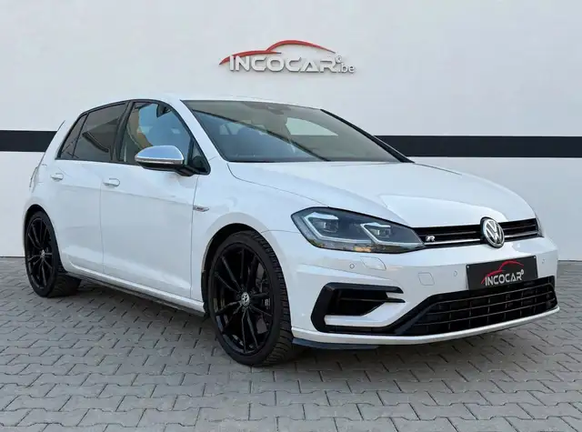 Volkswagen Golf R 2.0 TSI 4Motion DSG * White Silver * Full historique VW, CarPlay, Cockpit,…