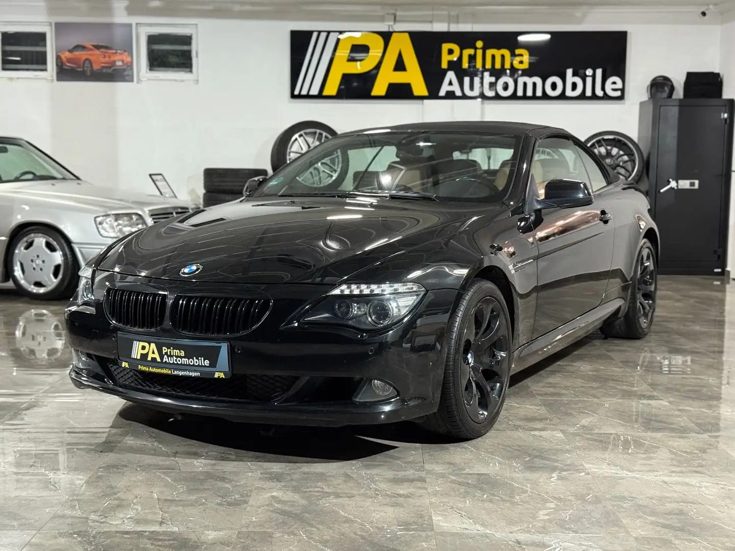 BMW 630 i Cabrio LCI Navi Xenon Automatik Memory Schwarz - 2