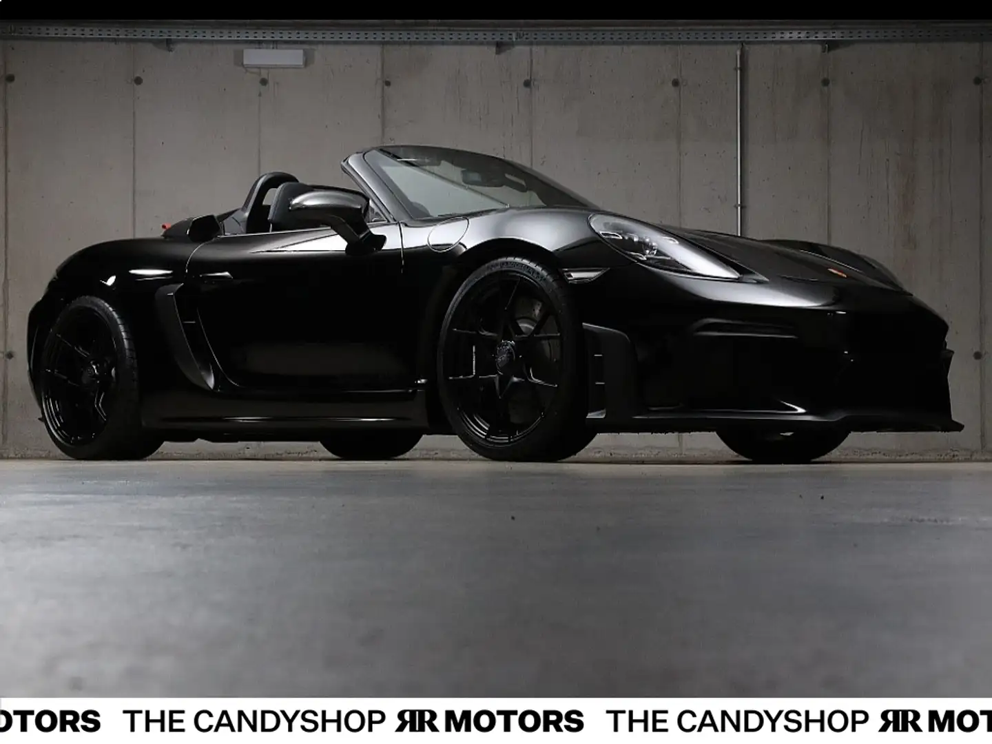 Porsche Boxster 718 Boxster Spyder RS *Weissach*Lift*Neu*all-bl... Schwarz - 2