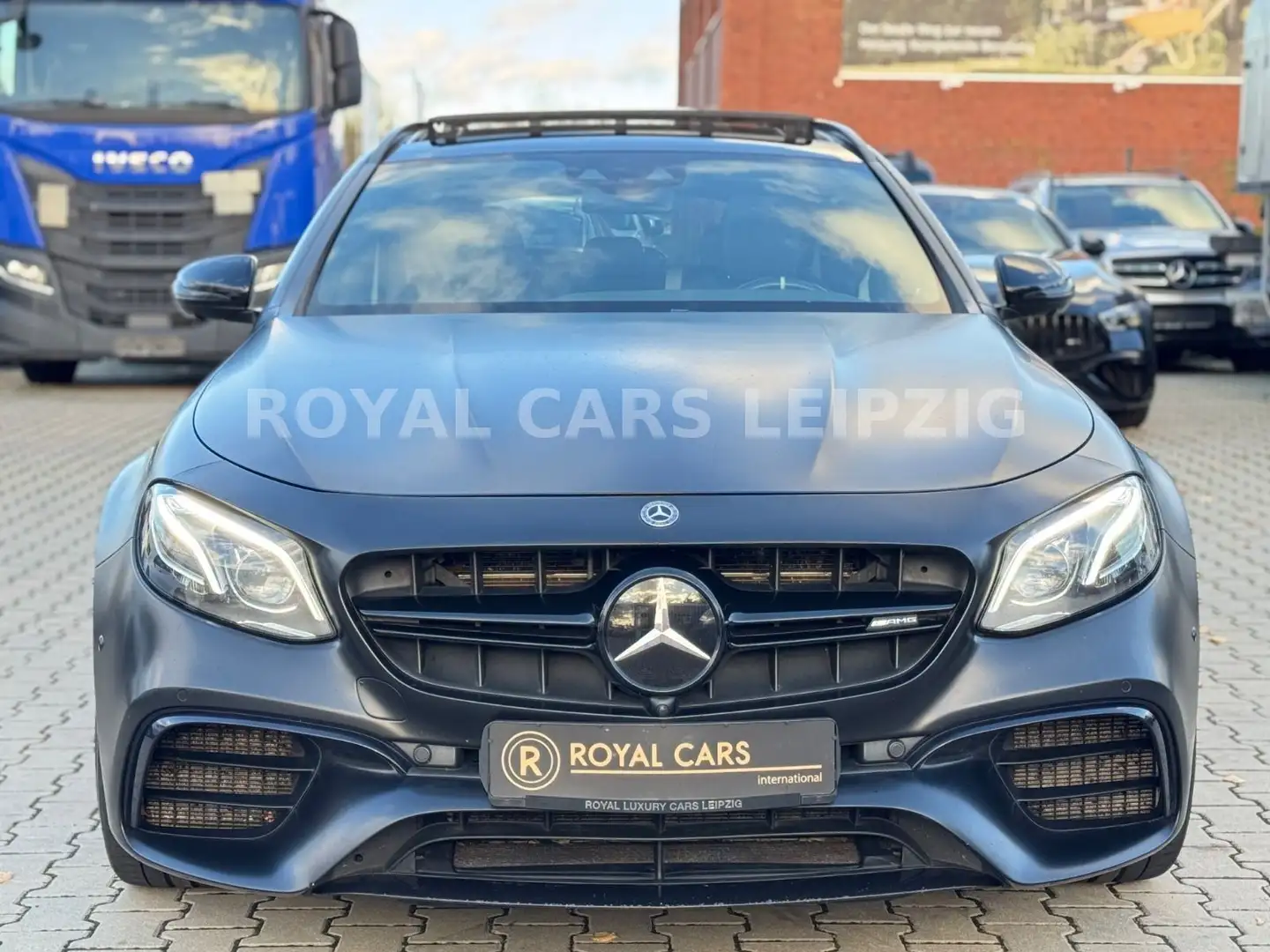 Mercedes-Benz E 63 AMG 4M|Burmester3D|Pano|AHK|HUD|Carbon Bleu - 2
