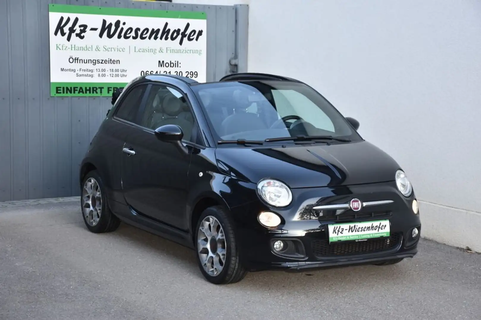 Fiat 500C S / TOP Zustand / Neue Reifen / Zwart - 1
