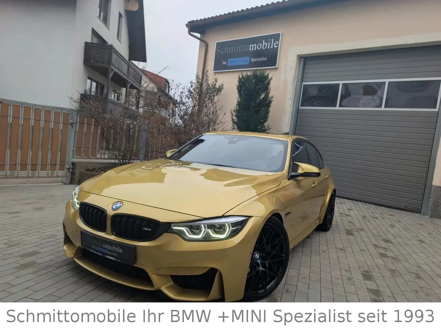 BMW M3 Comp.,M-Dr.Pack,Harm.-K..el.SD,Head-Up,Kamera Gelb - 1