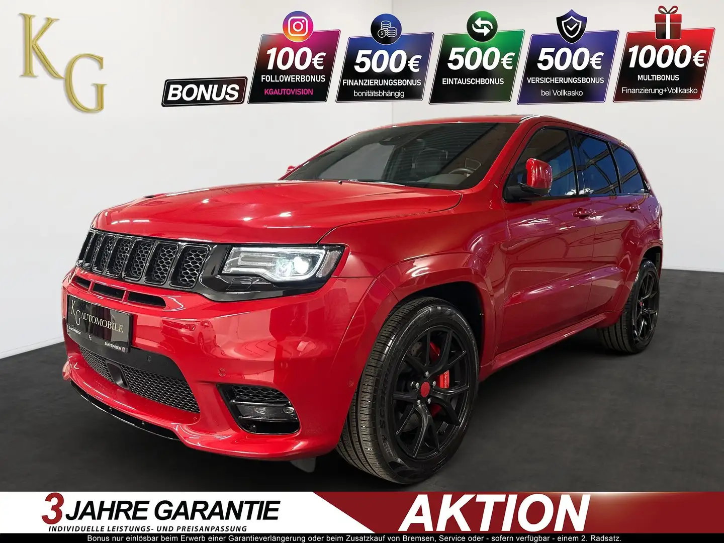 Jeep Grand Cherokee 6.4 V8 HEMI SRT Rot - 1