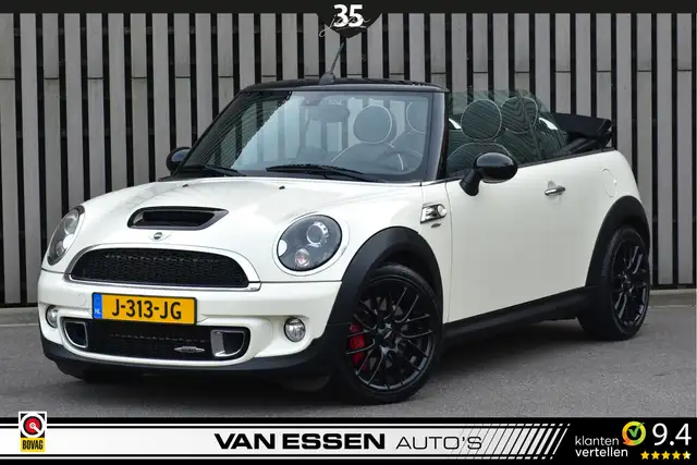 MINI John Cooper Works Cabrio Mini 1.6 Navigatie Leder Xenon Stoelverw. Cruise C