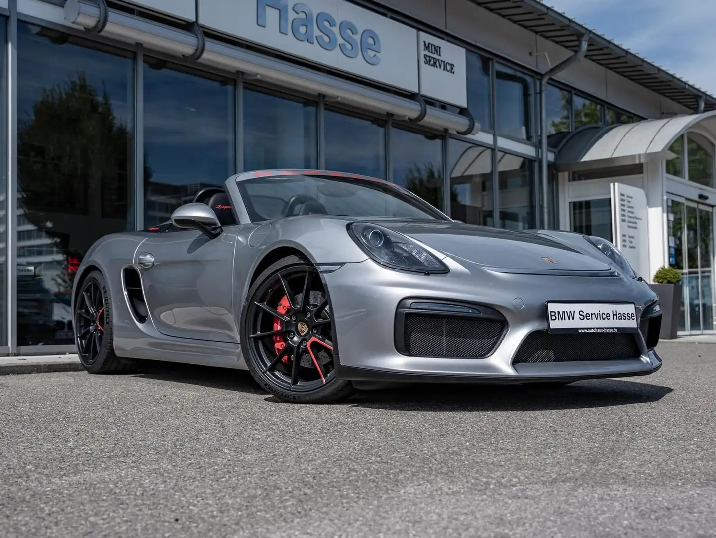 Porsche Boxster 981 Spyder BOSE CARBON APPROVED CHRONO Argent - 2