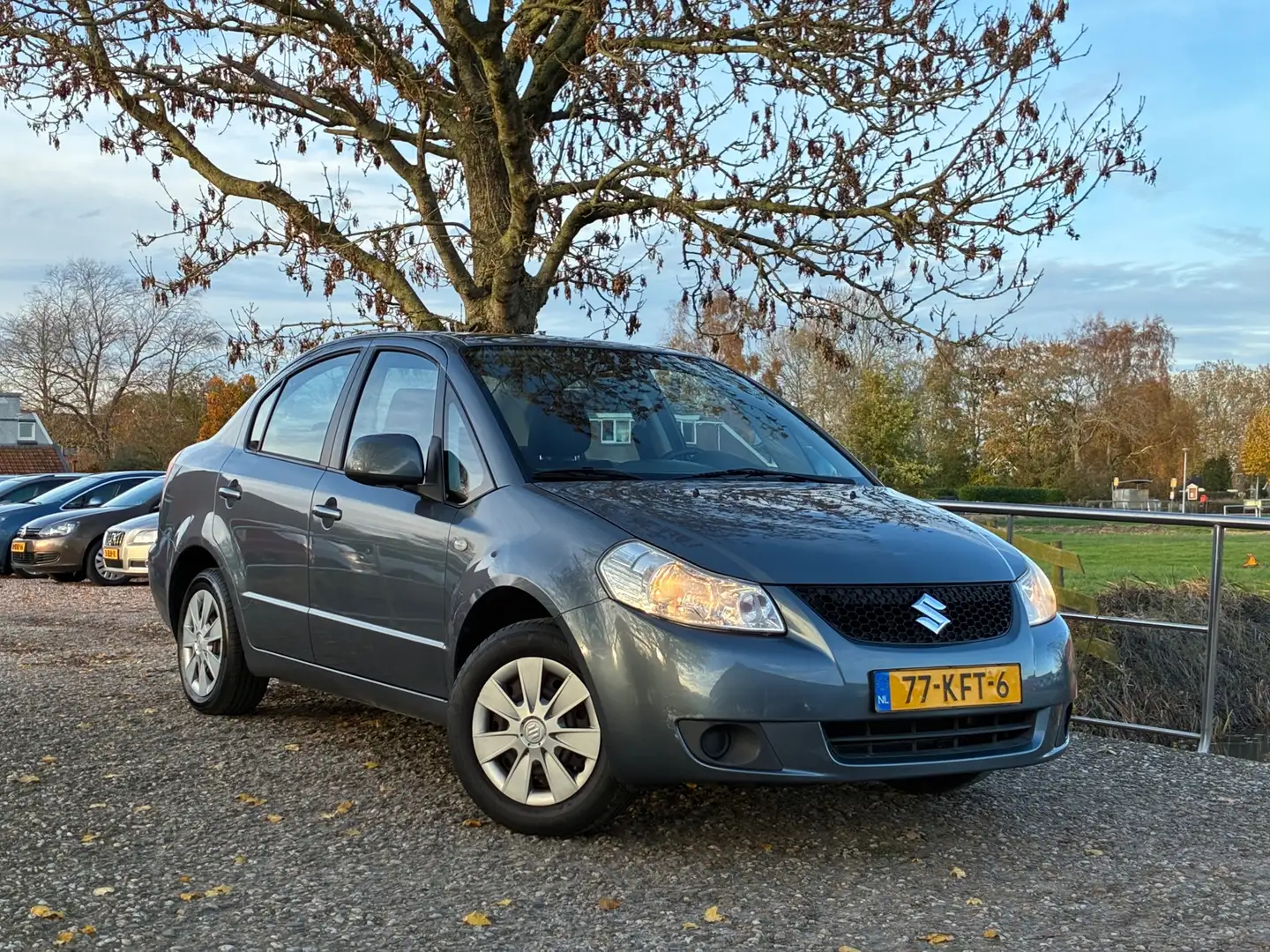 Suzuki SX4 1.6 LPG | met Airco + PDC nu €2.975,-!! Grijs - 1