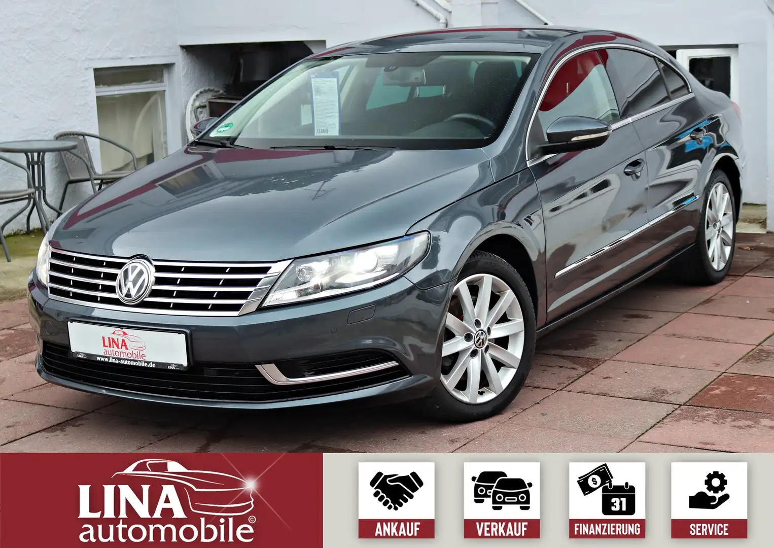 Volkswagen Passat CC 2.0 TDI 4Motion DSG StandHz*Kamera*AHK Šedá - 1