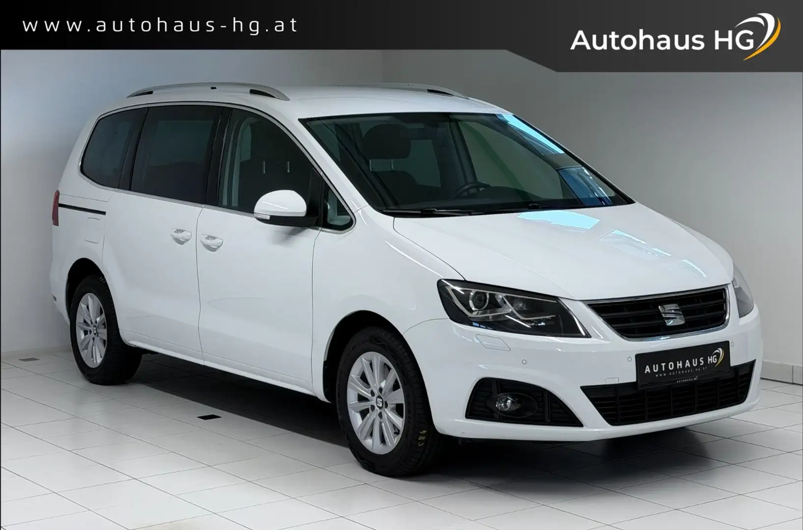 SEAT Alhambra 2.0 TDI Executive*7 SITZE*AHK*R-KAMERA* Weiß - 1