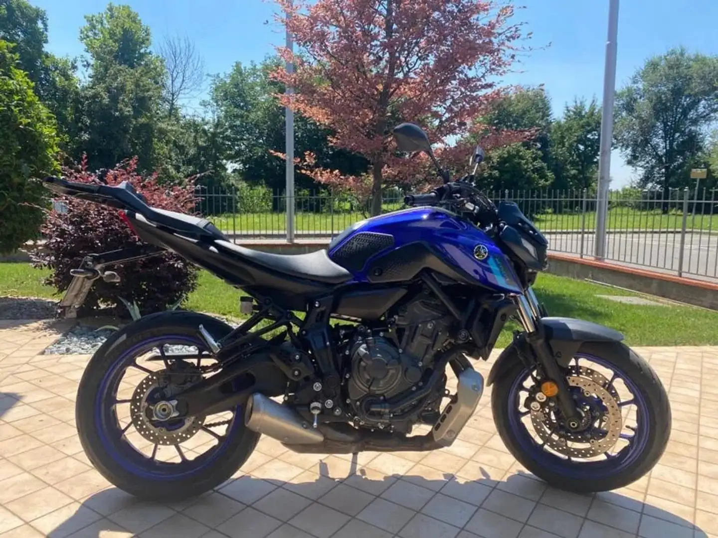 Yamaha MT-07 Blu/Azzurro - 2