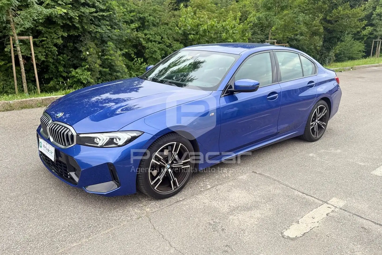 BMW 318 318d 48V Msport Bleu - 1