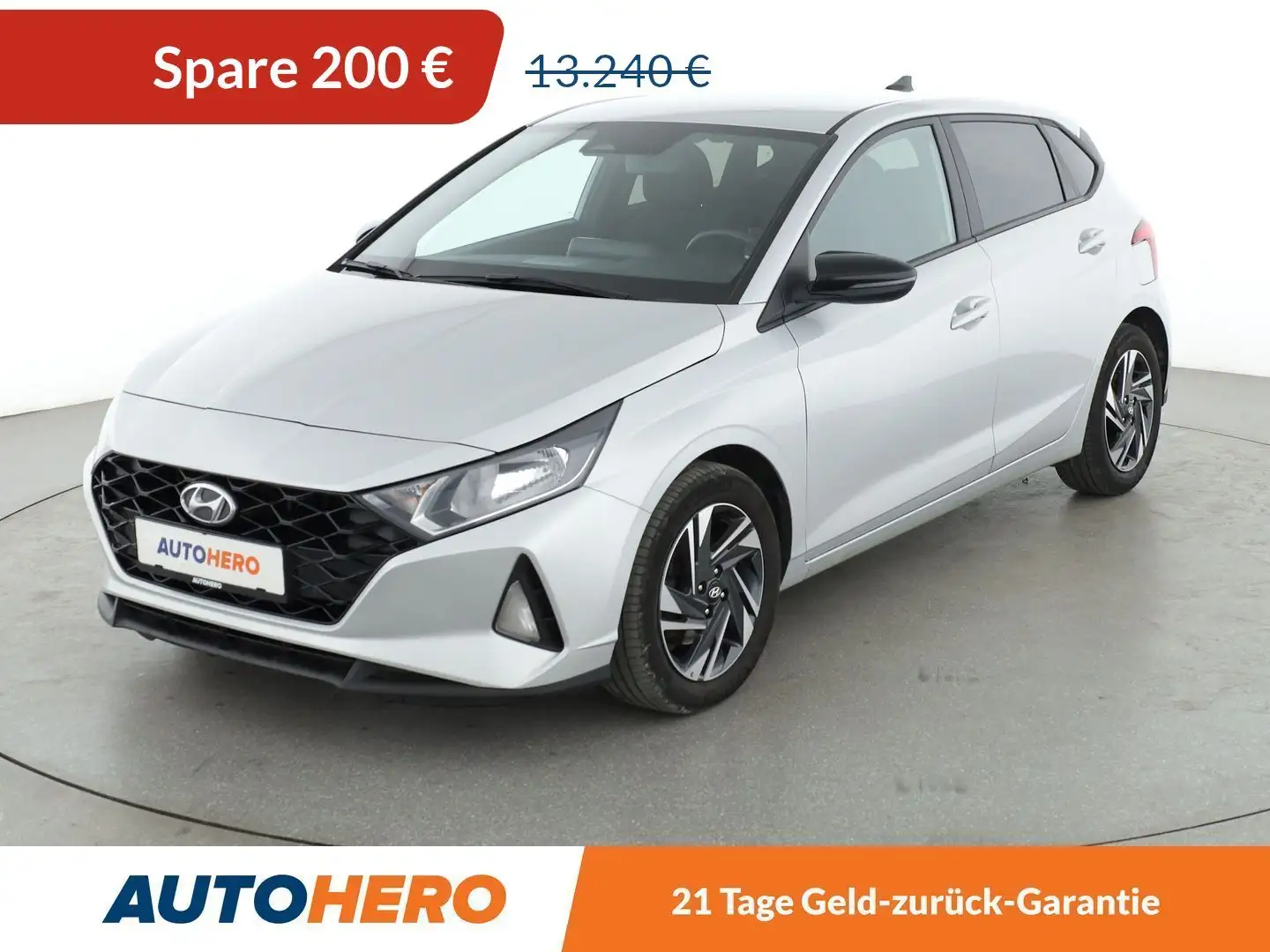 Hyundai i20 1.0 TGDI Connect & Go*NAVI*TEMPO*CAM*PDC*SHZ*KLIMA Grau - 1