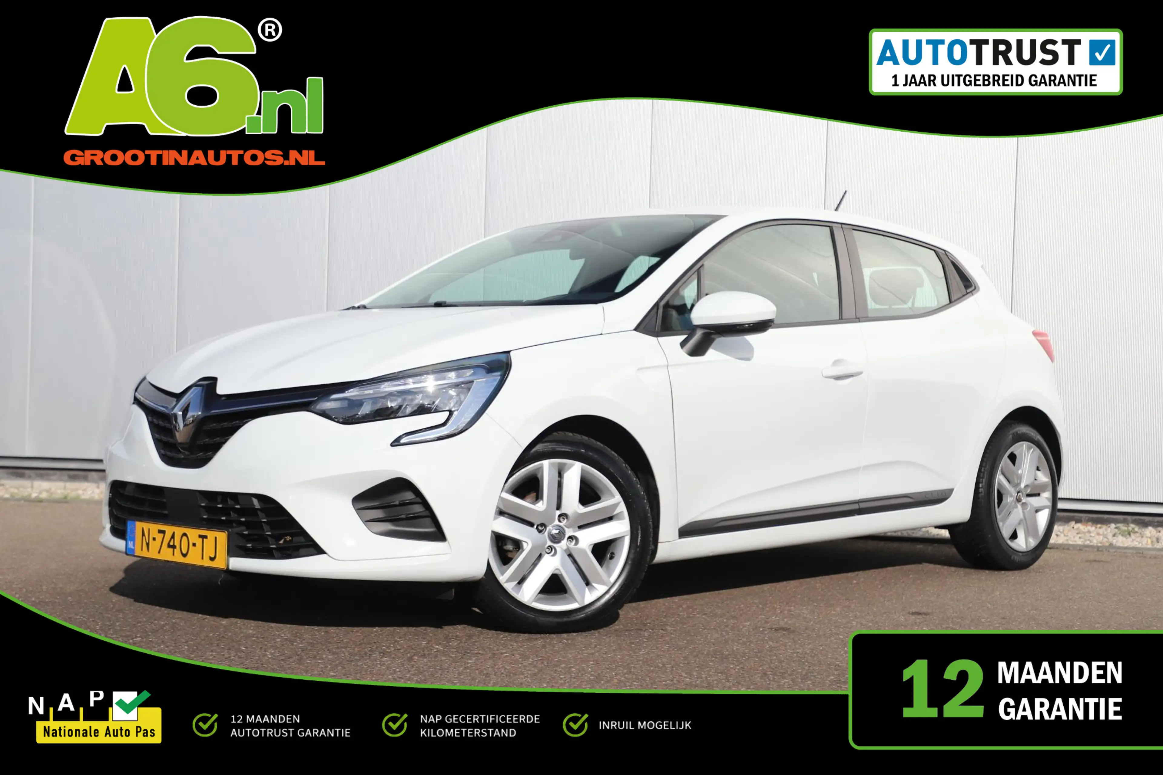 Renault Clio 1.0 TCe Business Zen Navigatie Climate Cruise Cont