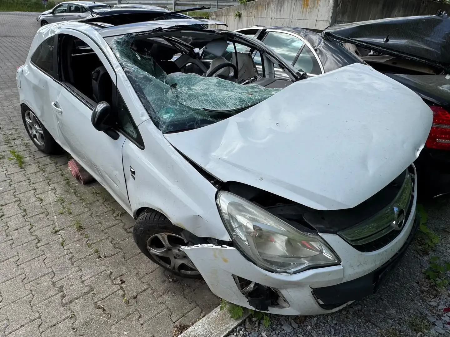 Opel Corsa D 1.2 *150 Jahre Opel*UNFALL*HÄNDLER*EXPOR Blanc - 1