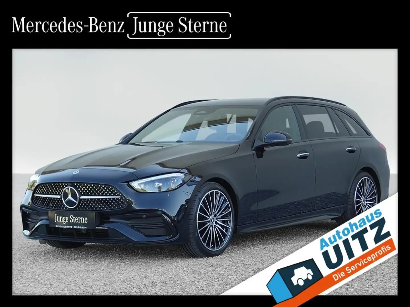Mercedes-Benz C 200 d T-Modell AMG +Premium+360°+Standh+Distr Schwarz - 1