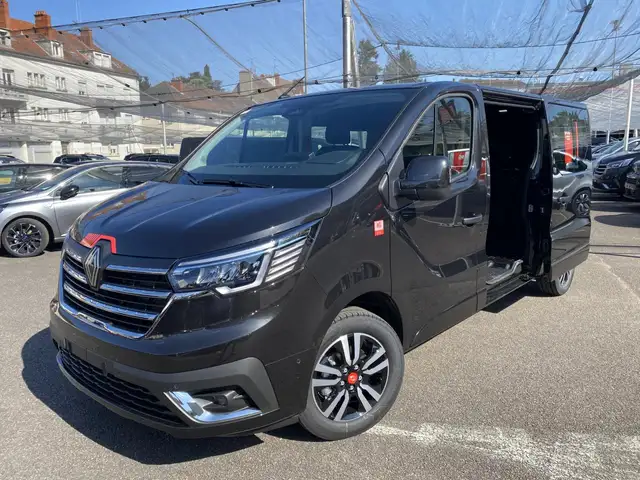 Renault Trafic FOURGON 2PL L2H1 3T BLUE DCI 150 BVA9 GSR2 2 PORTES LATERALES EXCLUSIVE AVEC ATTELAGE