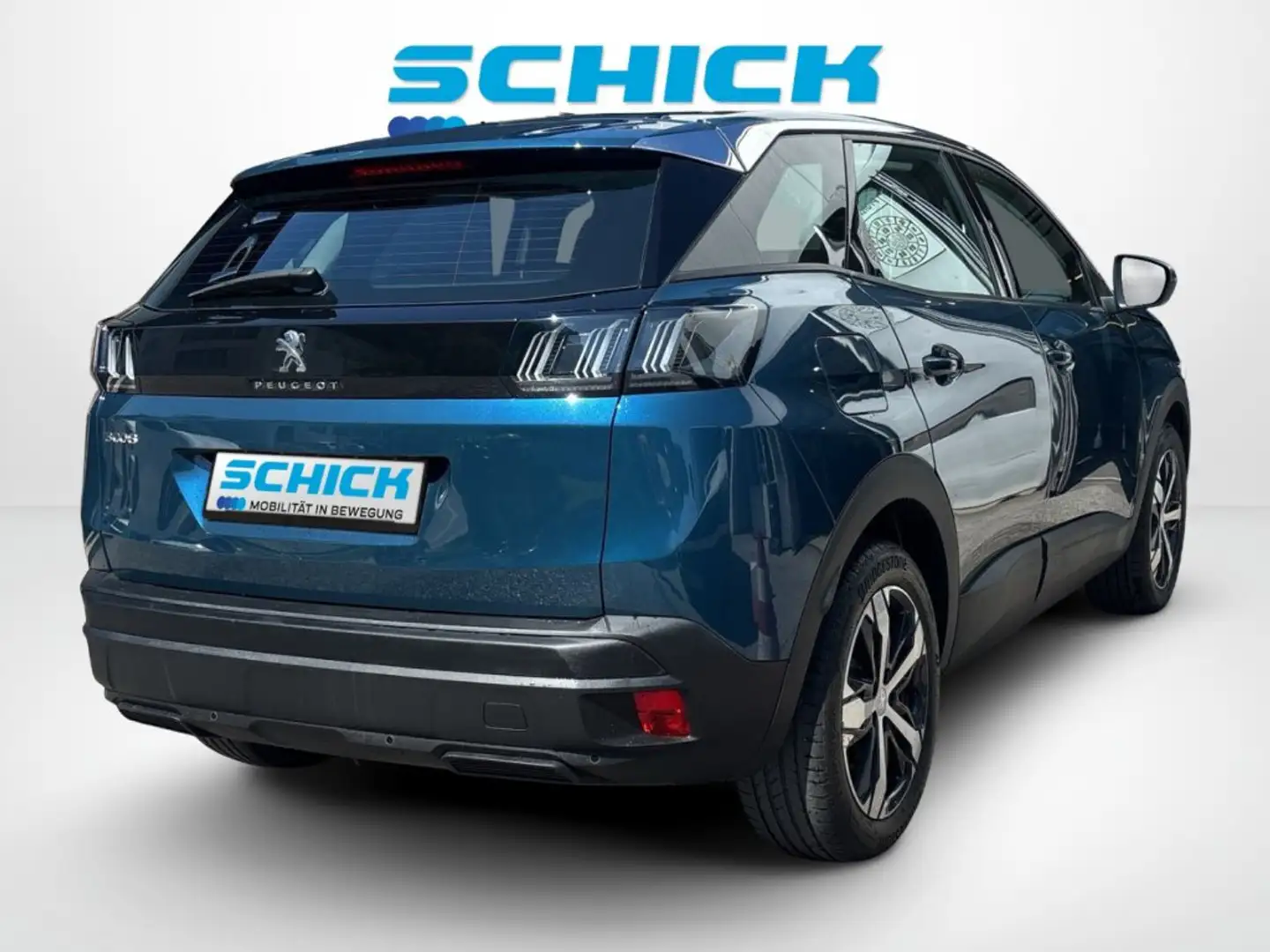 Peugeot 3008 Active Pack PT130 EAT8 Bleu - 2