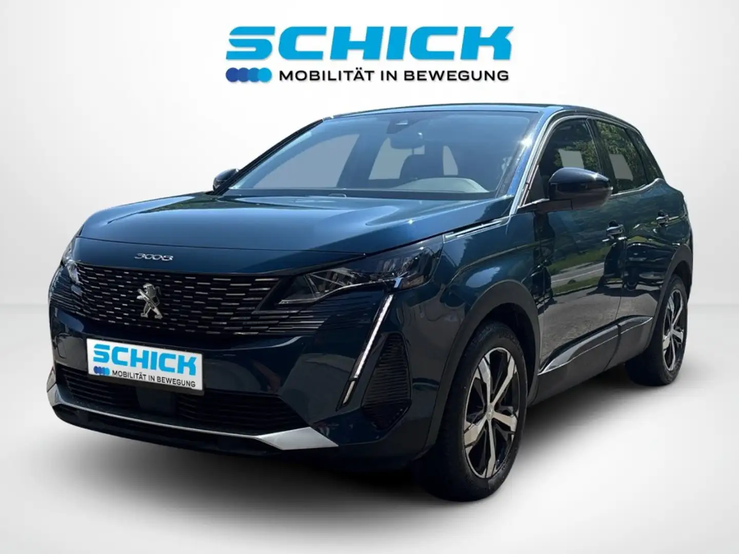 Peugeot 3008 Active Pack PT130 EAT8 Bleu - 1