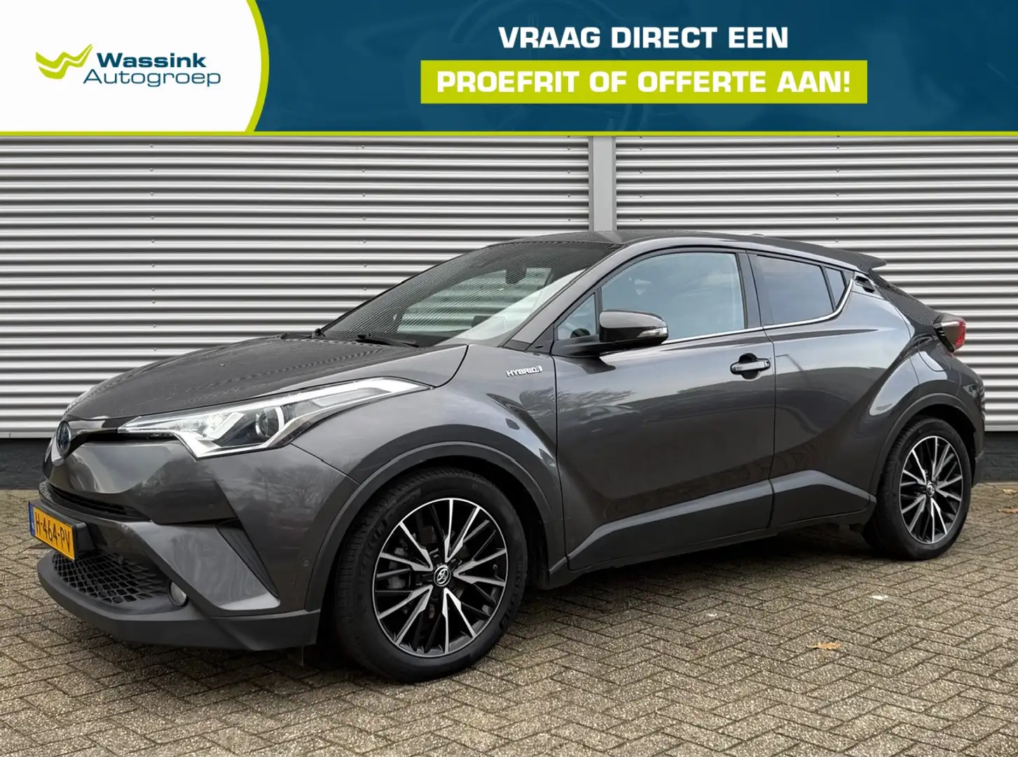 Toyota C-HR 1.8 Hybrid 122pk CVT Executive | Dodehoekdetectie Grau - 1