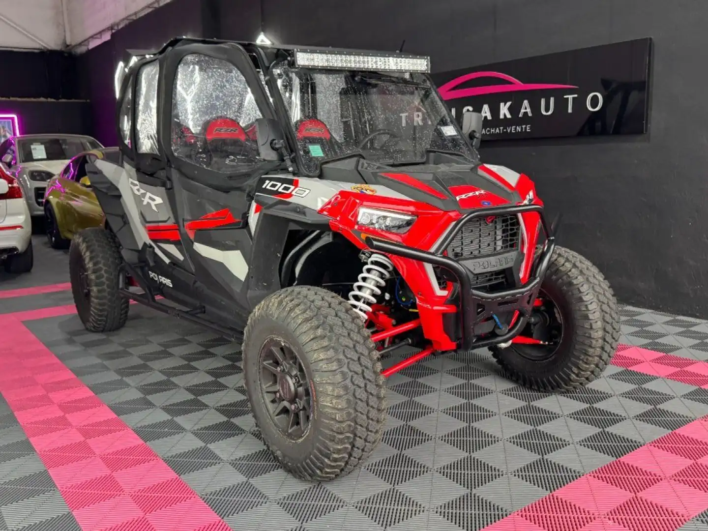 Polaris RZR XP 4 1000 XP4 115 ch SUIVI ~ TVA récup ~ agricole ~ 4 places Rouge - 1