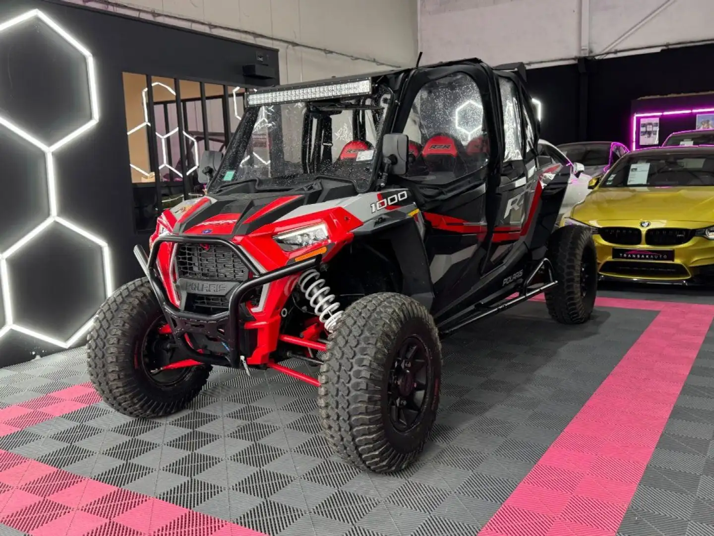 Polaris RZR XP 4 1000 XP4 115 ch SUIVI ~ TVA récup ~ agricole ~ 4 places Rouge - 2