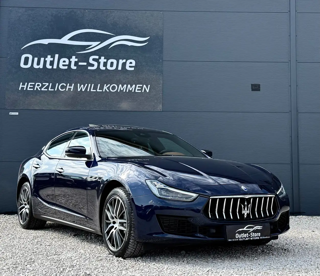 Maserati Ghibli GranSport*Traumzustand*Nur 10.000KM*VOLL*MwSt.* Blau - 1