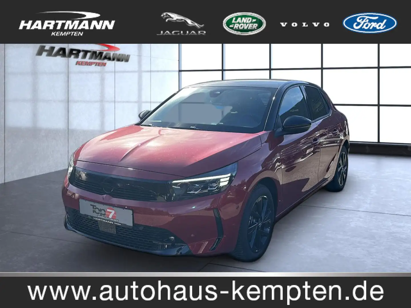 Opel Corsa GS LED Klima Einparkhilfe el. Fenster Rouge - 1