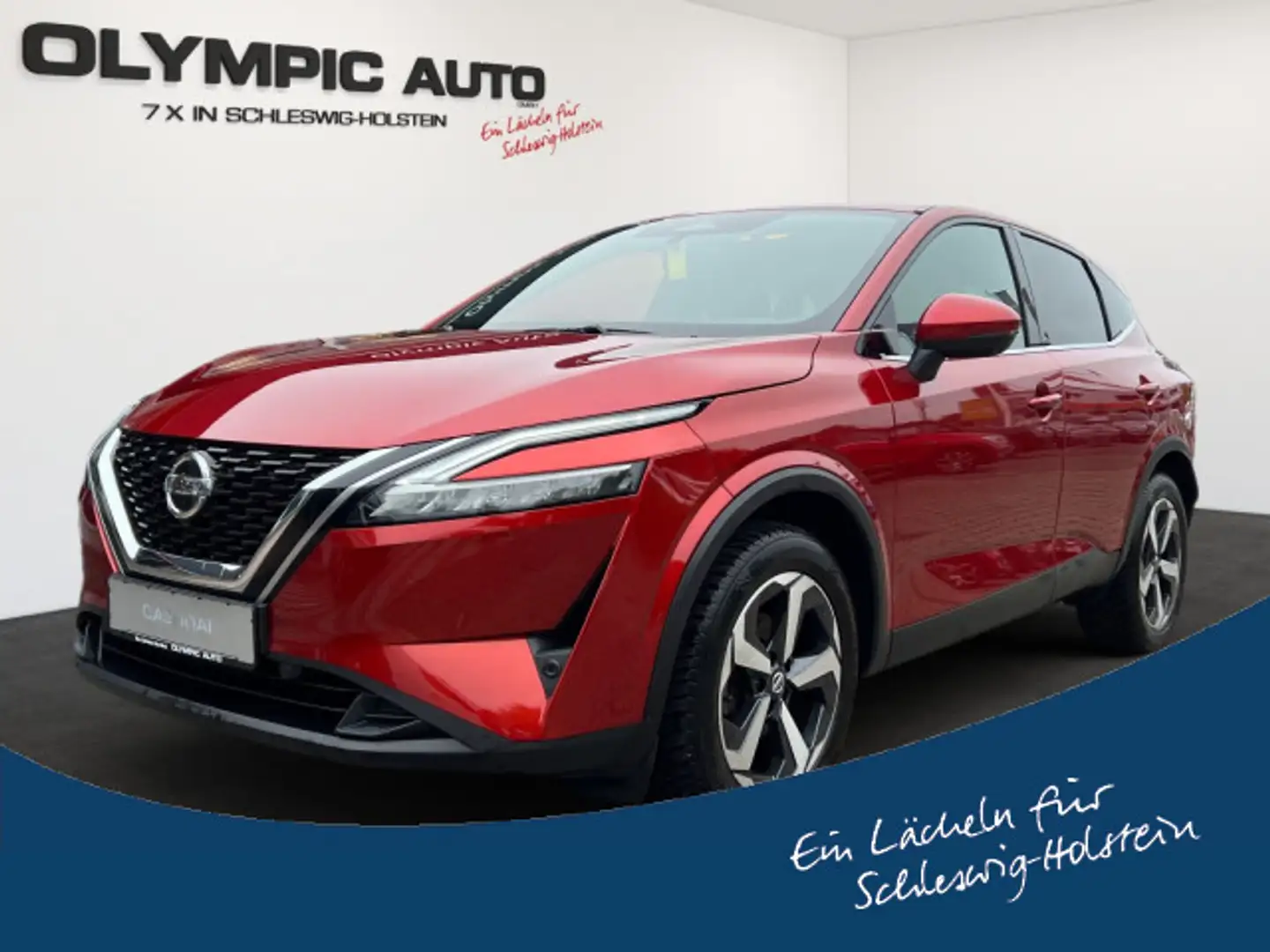 Nissan Qashqai 1.3 DIG-T MHEV Tekna NAVI AHK SITZHZG LM Rot - 1