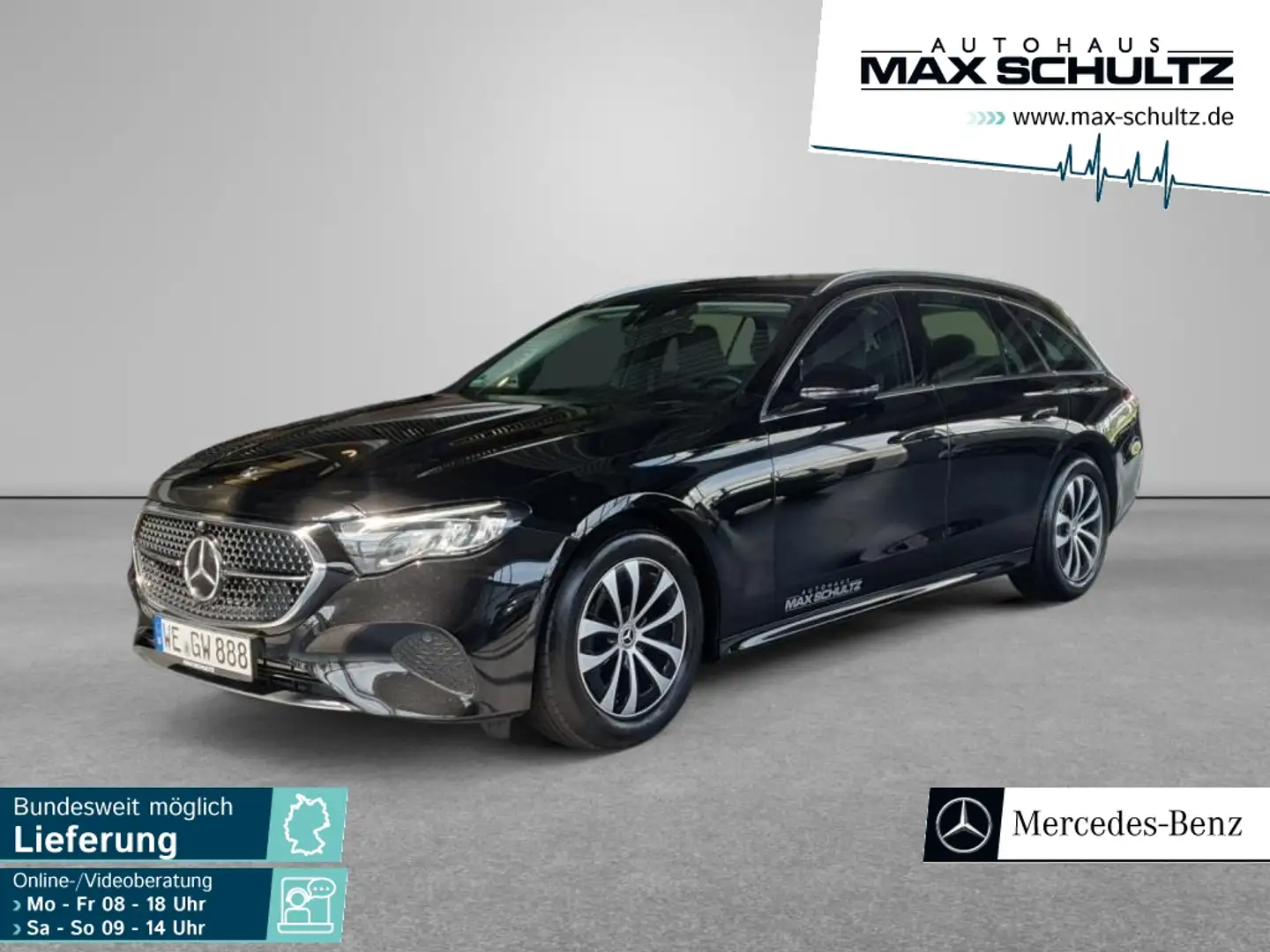 Mercedes-Benz E 220 d T AVANTGARDE*DISTR*AHK*KEYL*KAM*TOTW Nero - 1