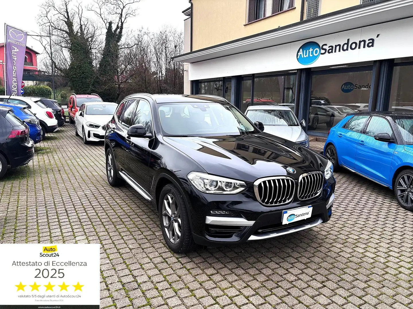 BMW X3 xDrive20d xLine 190CV auto EURO 6 -PREZZO REALE- Noir - 1