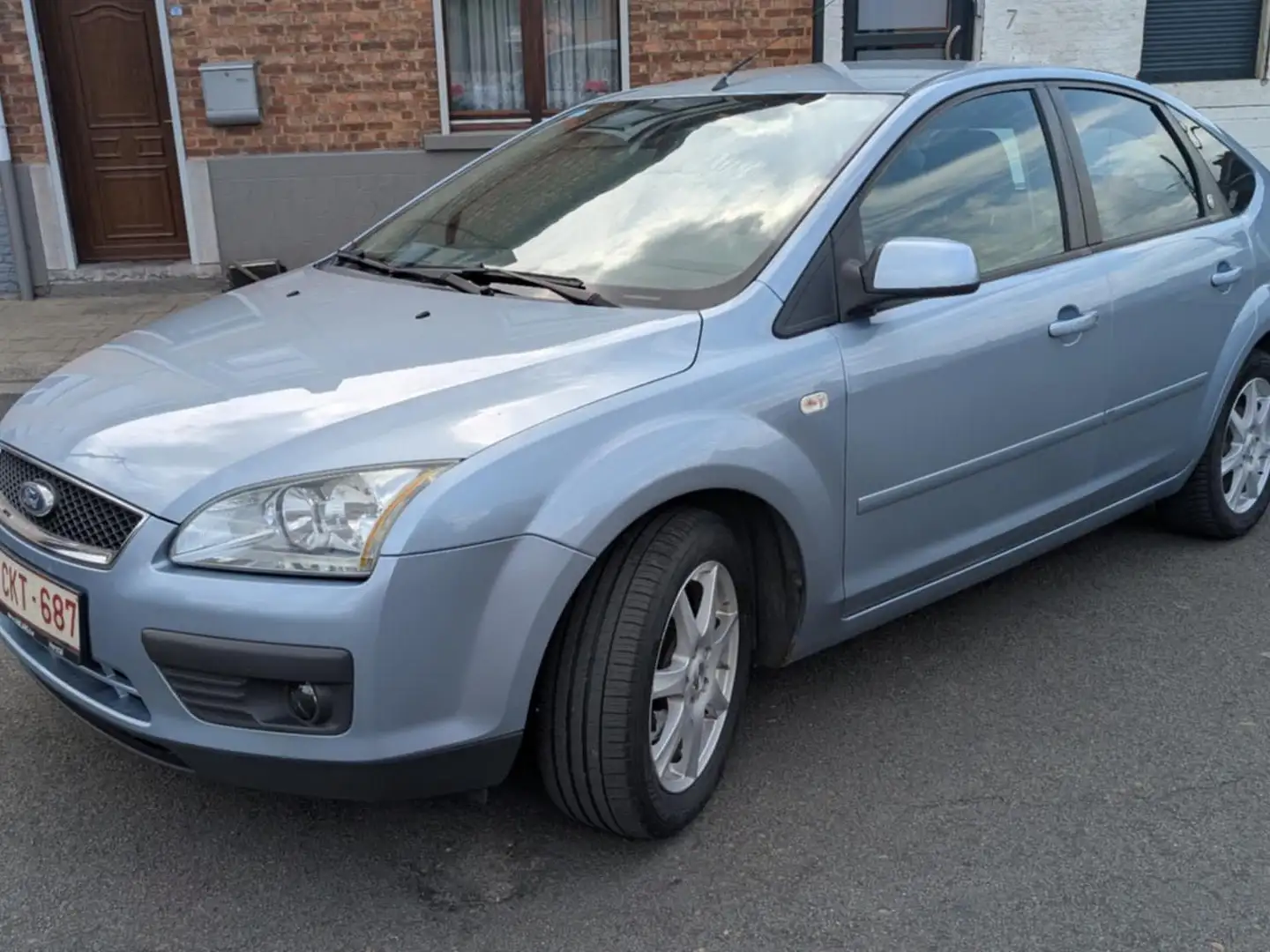 Ford Focus 1.6 Turbo TDCi Ghia Azul - 2
