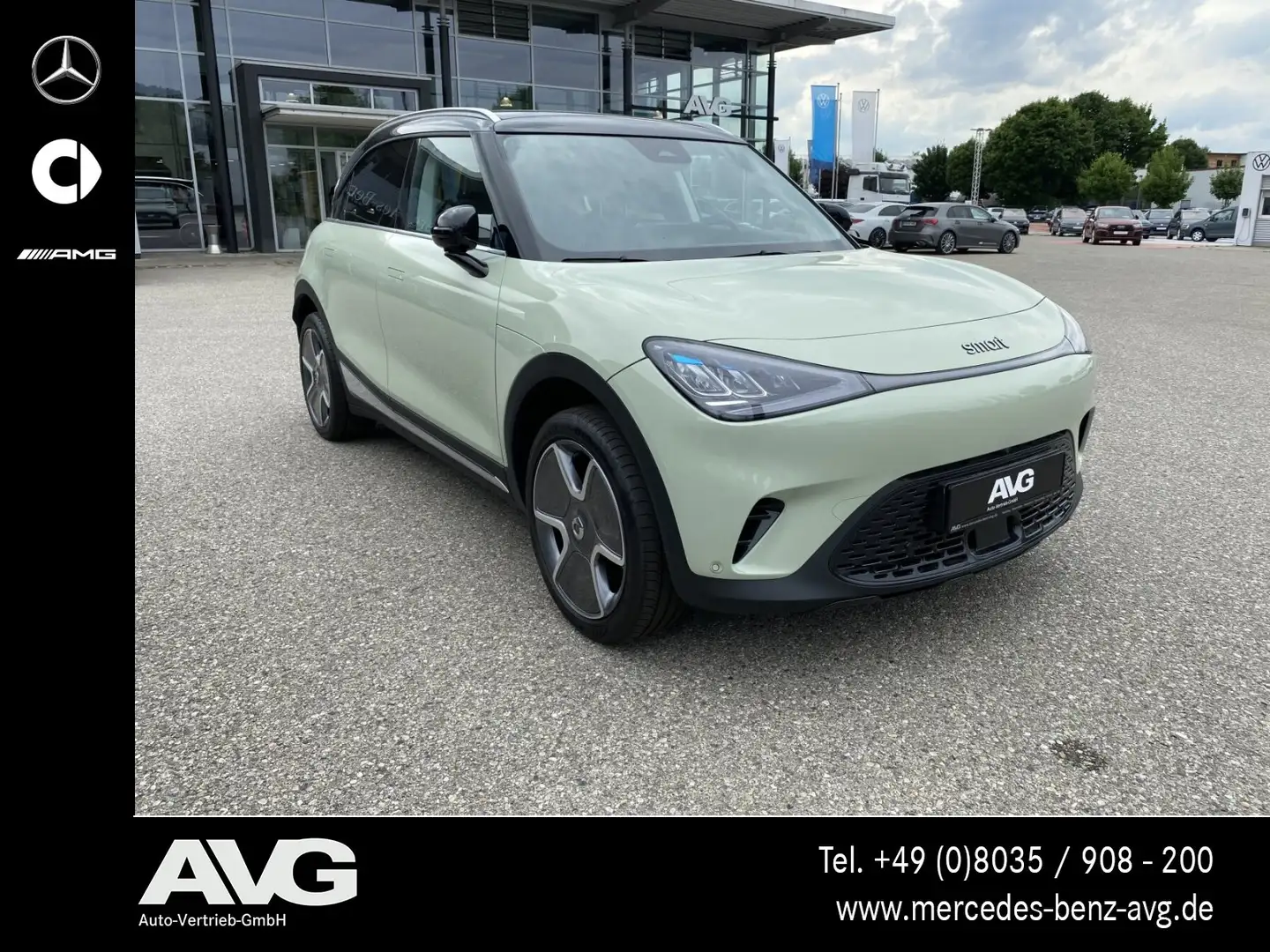 smart #1 #1 Pro+ (66kWh)  Navi/Pano.-Dach/Keyless-Start/LED Grün - 2