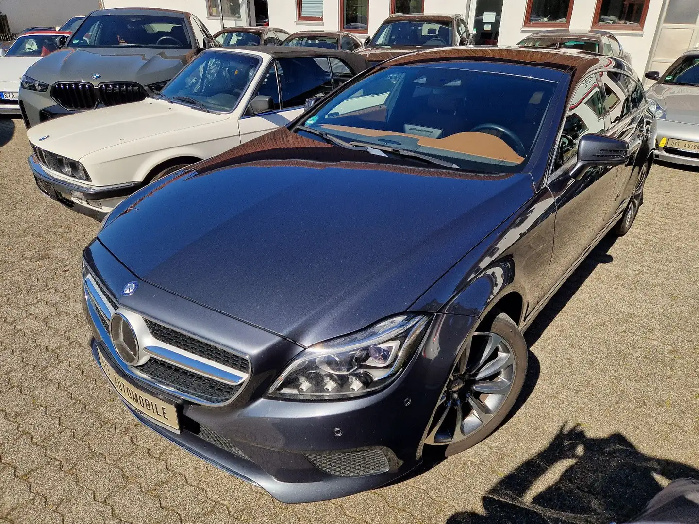 Mercedes-Benz CLS CLS CLS 400 4M SHOOTING BRAKE "EXKLUSIV" Gris - 1