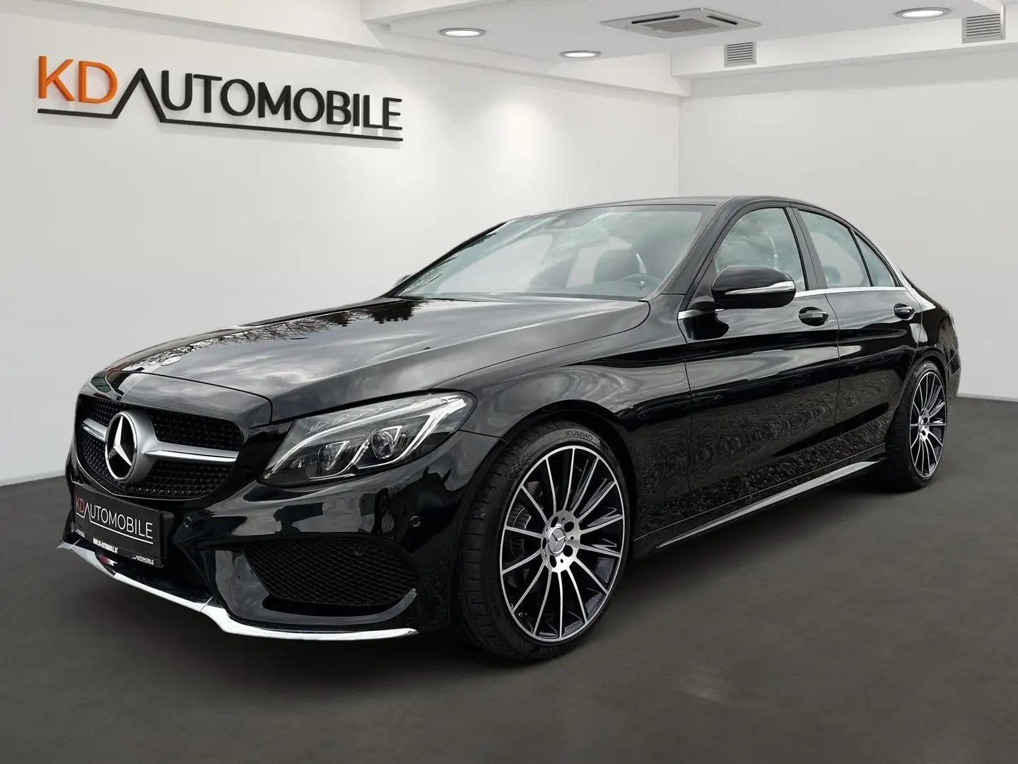 Mercedes-Benz C 220 d, AMG-Line, MFL, SHZ, LED, Tempomat Schwarz - 1