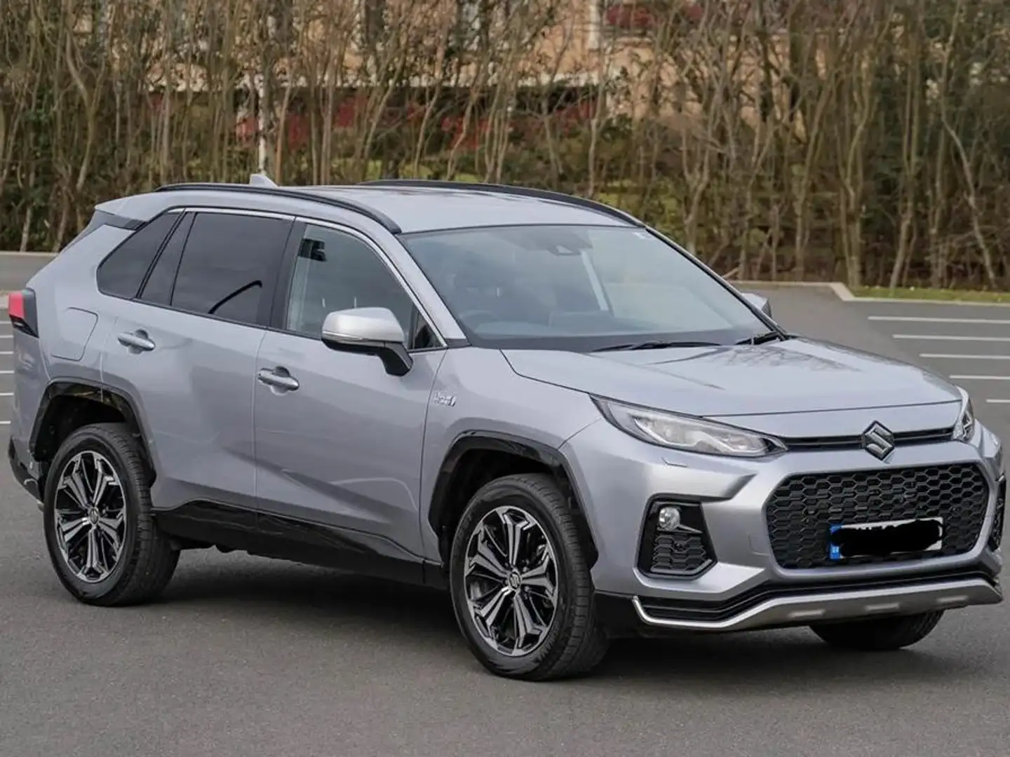 Suzuki Across Across 2,5 PHEV E-Four Flash eCVT Flash Plug in Hybrid, Garantie 12/2028, Service Neu, Pickerl 12/2026 Baugleich RAV4 XA5 Silber - 1