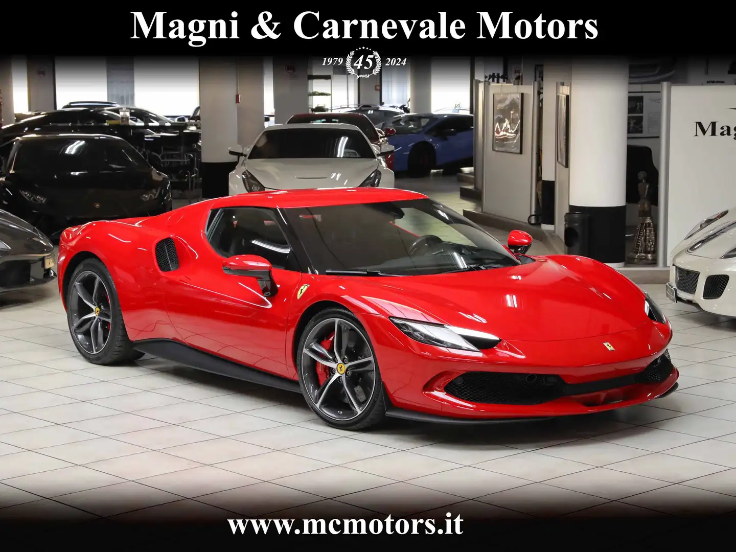 Ferrari 296 GTB CARBON PACK INT.|CARBON+LEDS|APPLE|CAMERA|VAT Rosso - 1