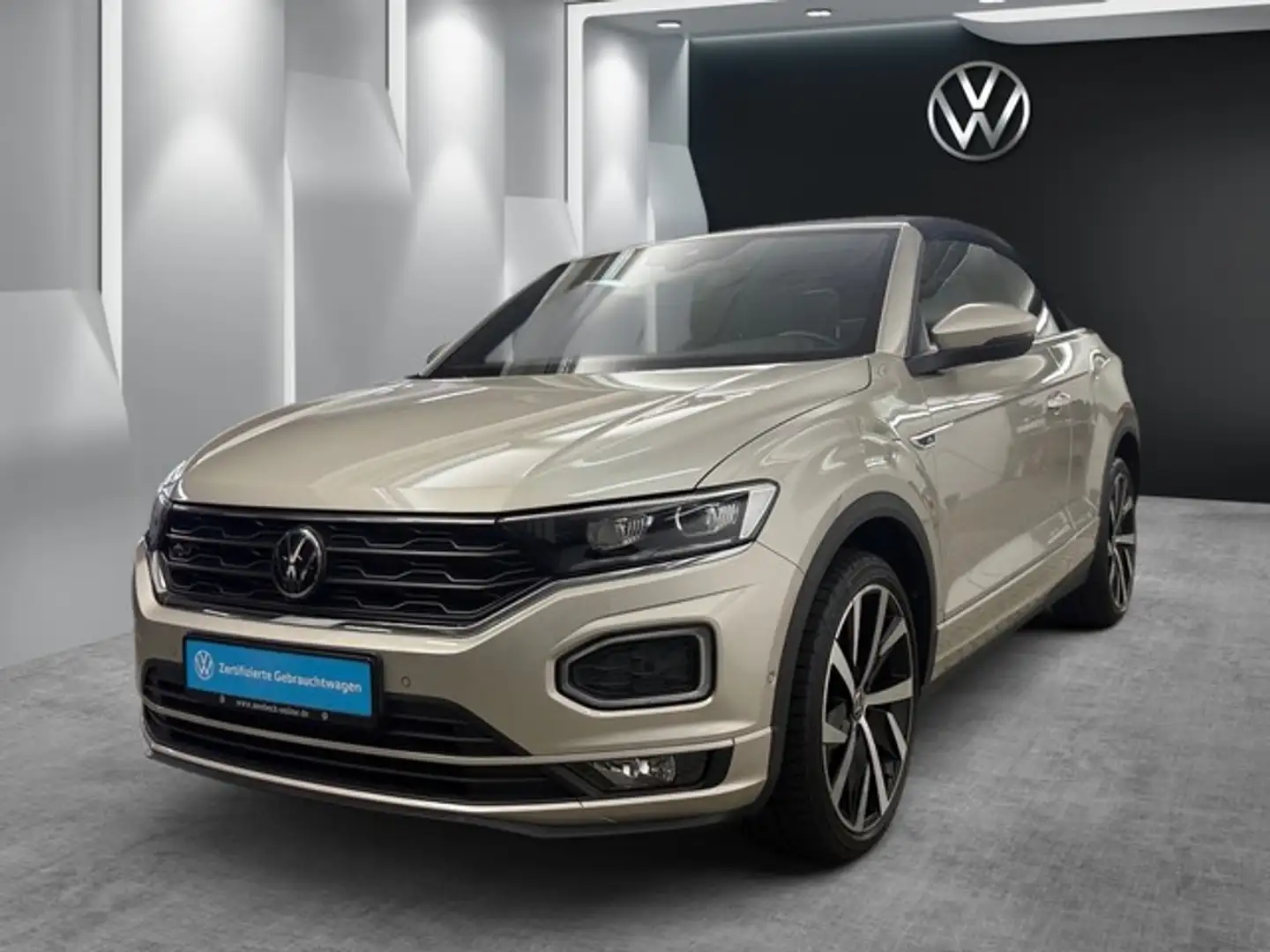 Volkswagen T-Roc Cabriolet 1.5TSI R-Line ACC LED RFK Navi Silber - 1