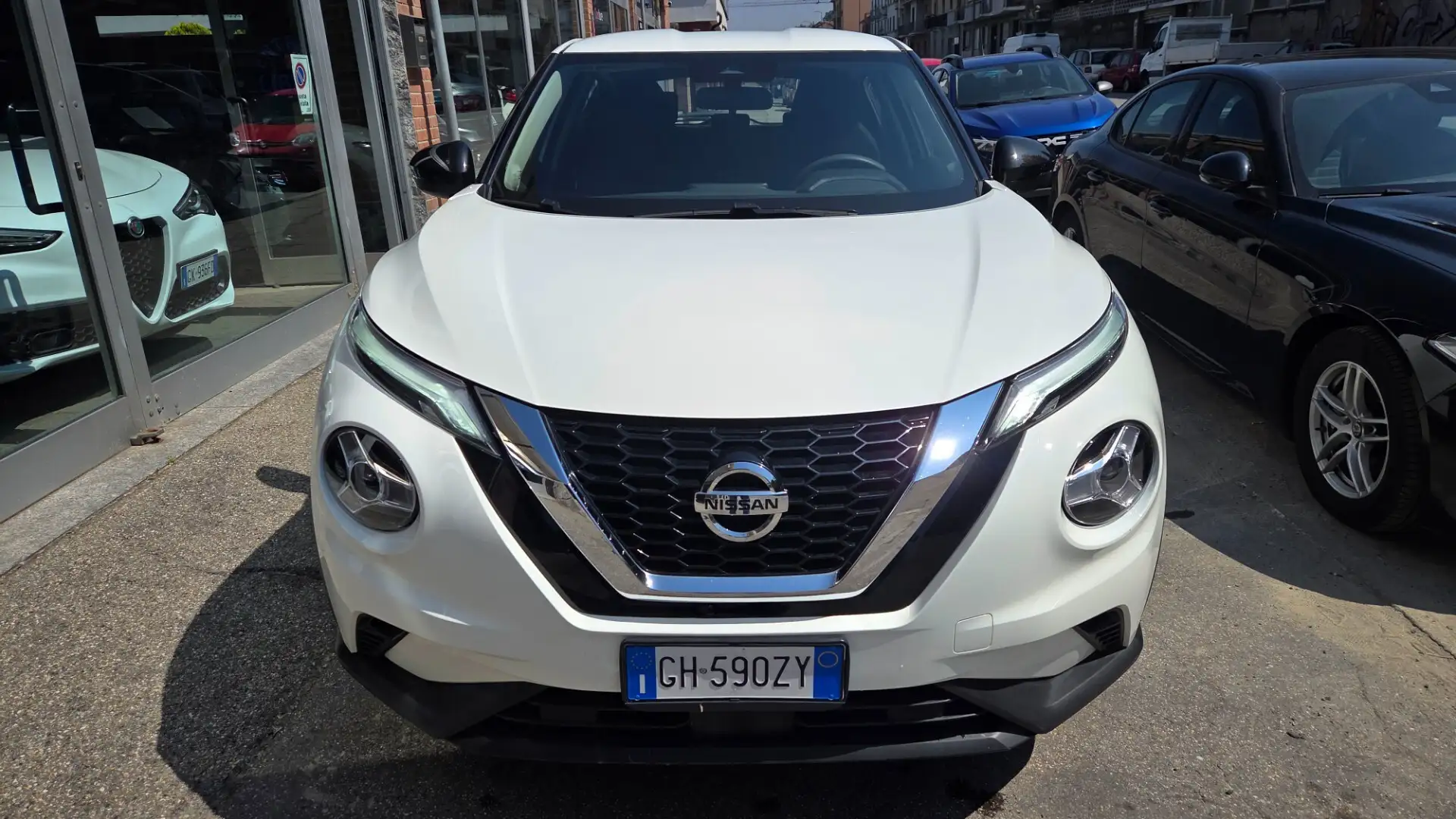 Nissan Juke 1.0 DIG-T 114 CV Acenta Iva Bianco - 2
