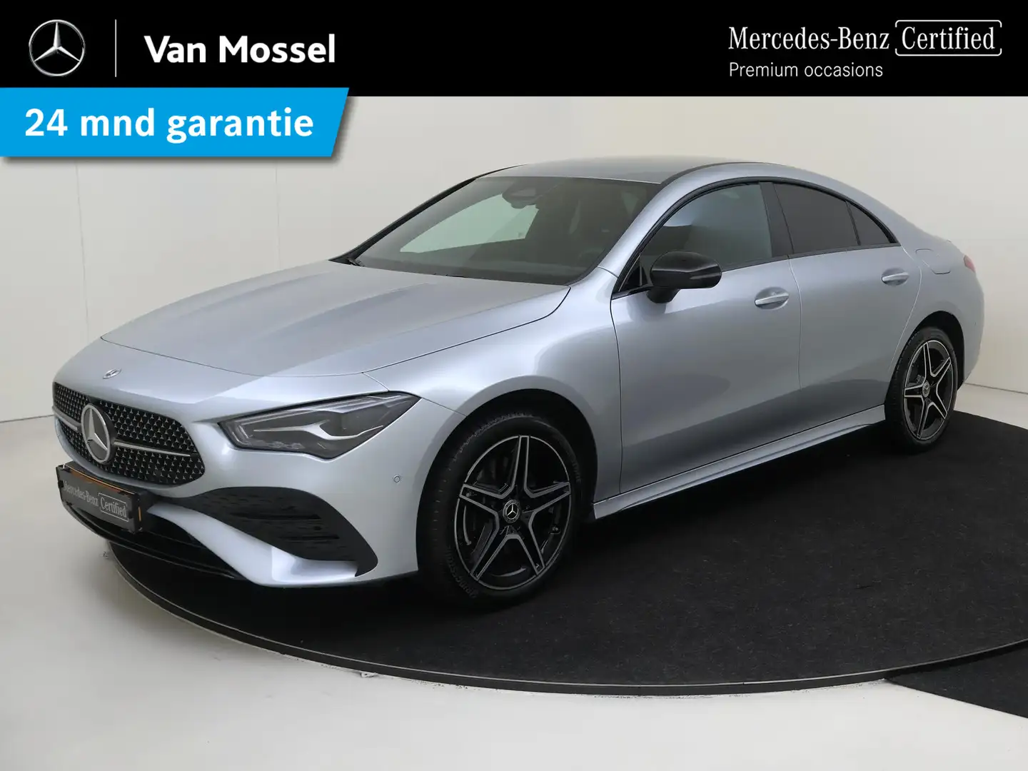 Mercedes-Benz CLA 250 e Star Edition / AMG/ Night/ Sfeerverlichting Grijs - 1