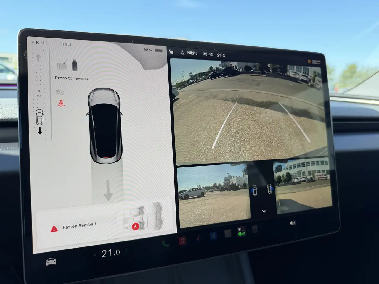 Tesla Model 3 fotografie Tesla Model 3