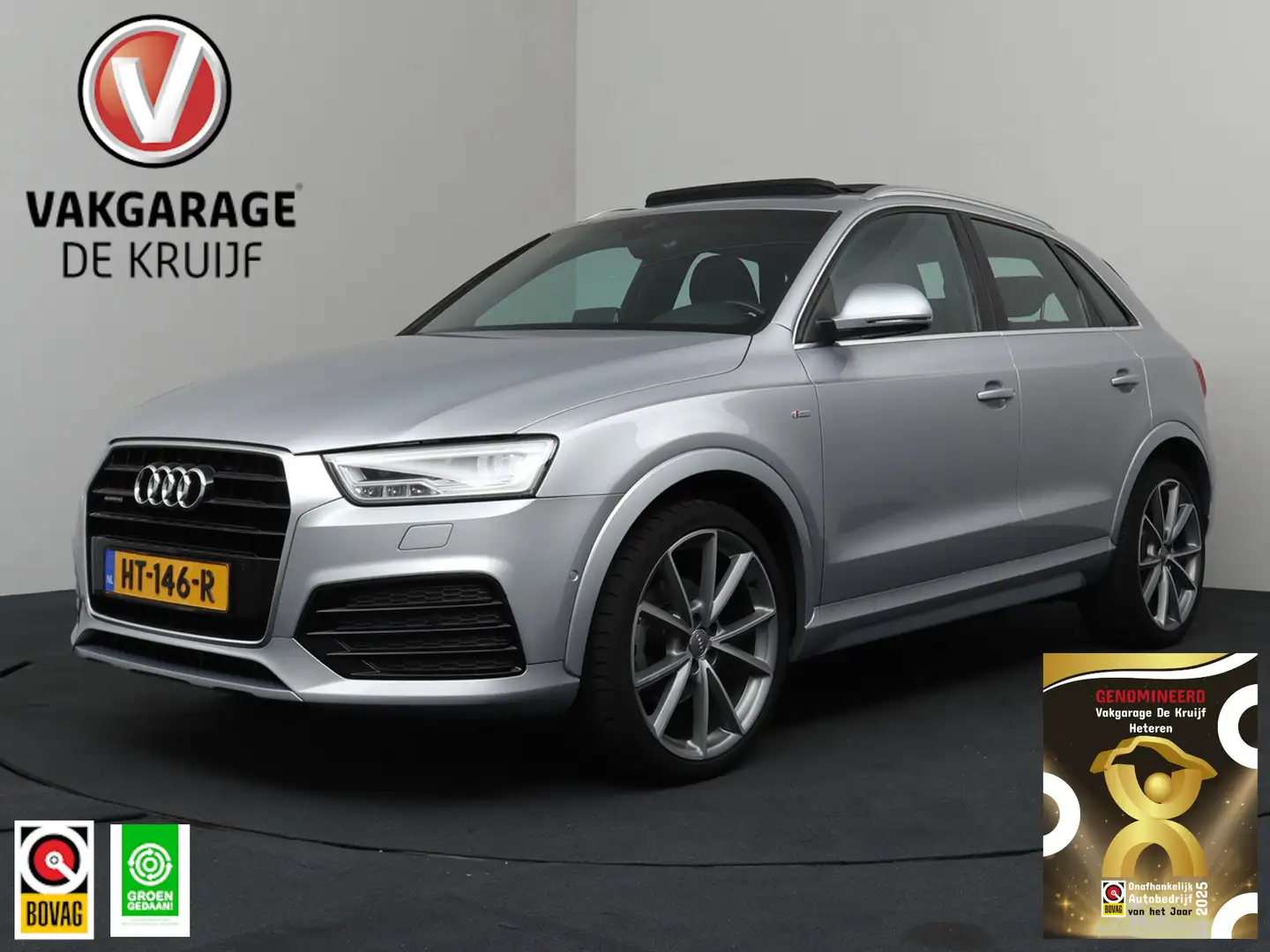 Audi Q3 2.0 TFSI quattro Sport Pro Line S | LED | Camera | Grijs - 1