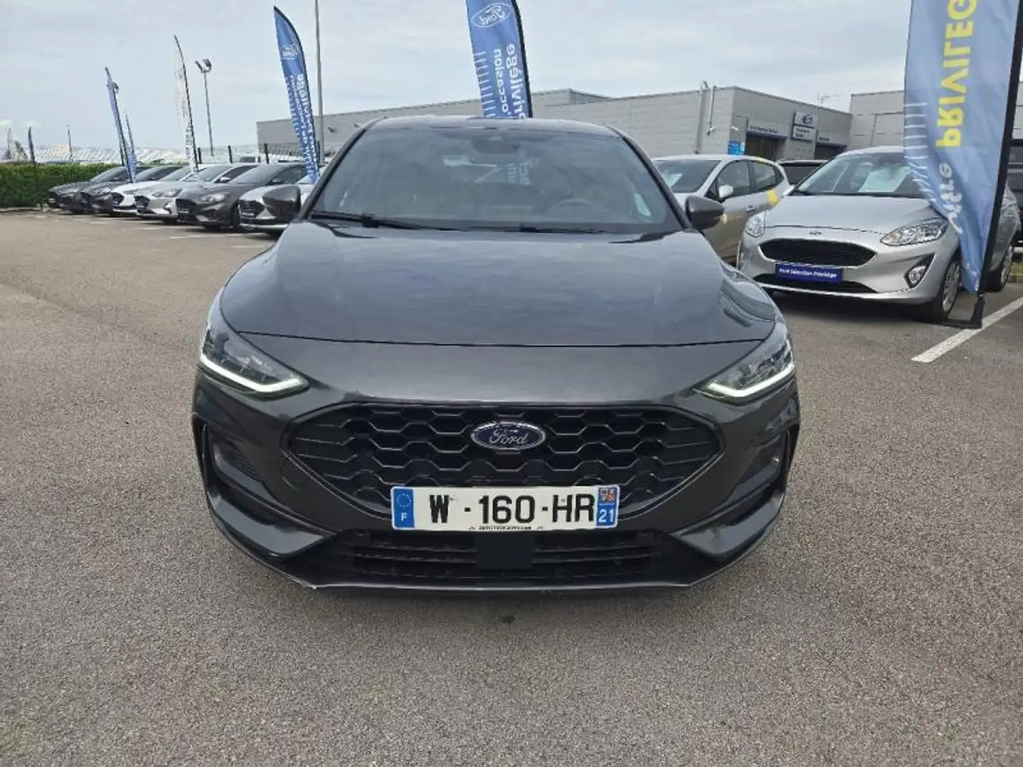 Ford Focus 1.5 EcoBlue 115ch ST-Line X BVA8 Gris - 2