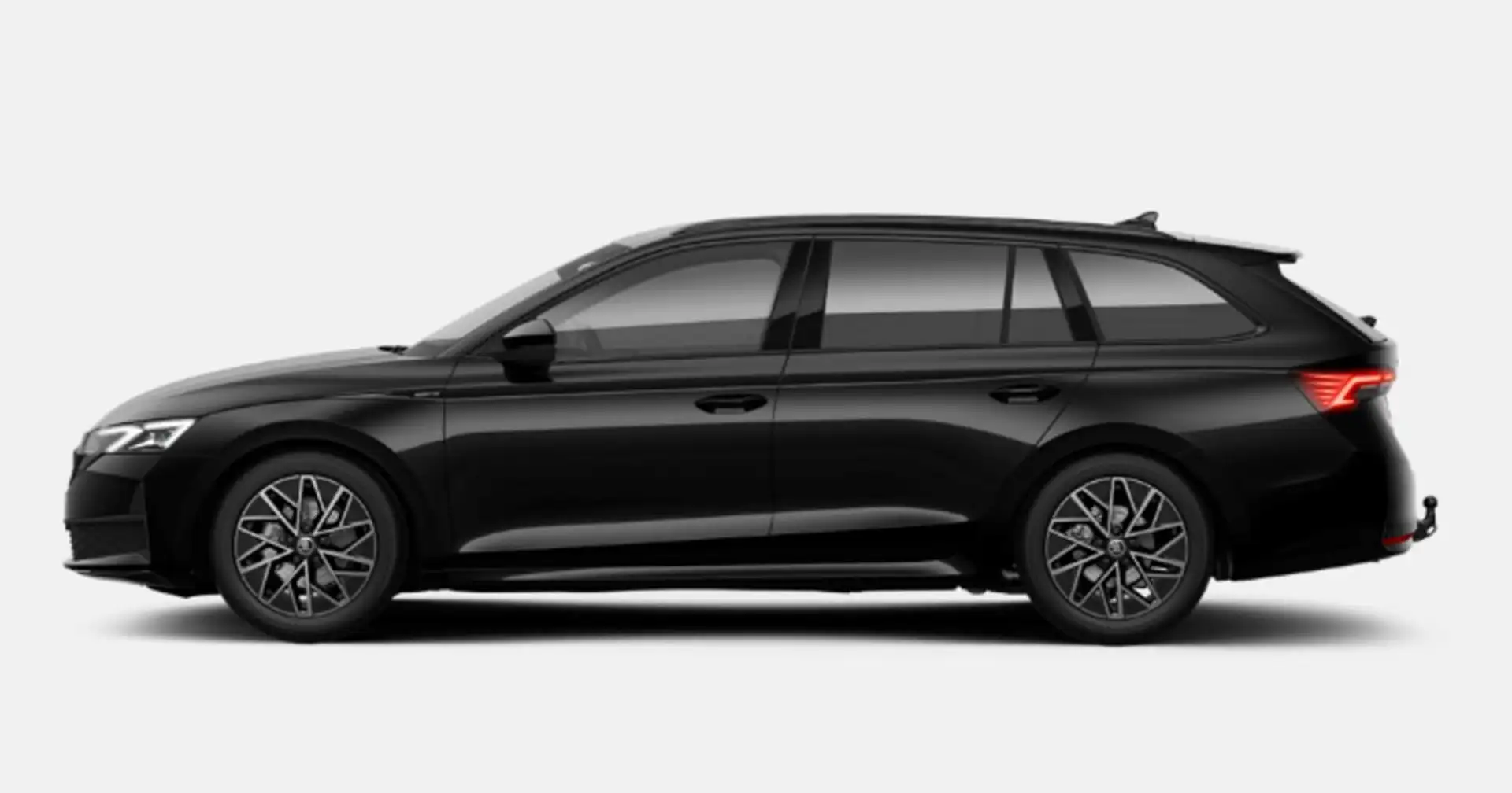 Skoda Octavia Combi Sportline DSG Sportl AHK Matrix ACC Kessy... Чёрный - 2