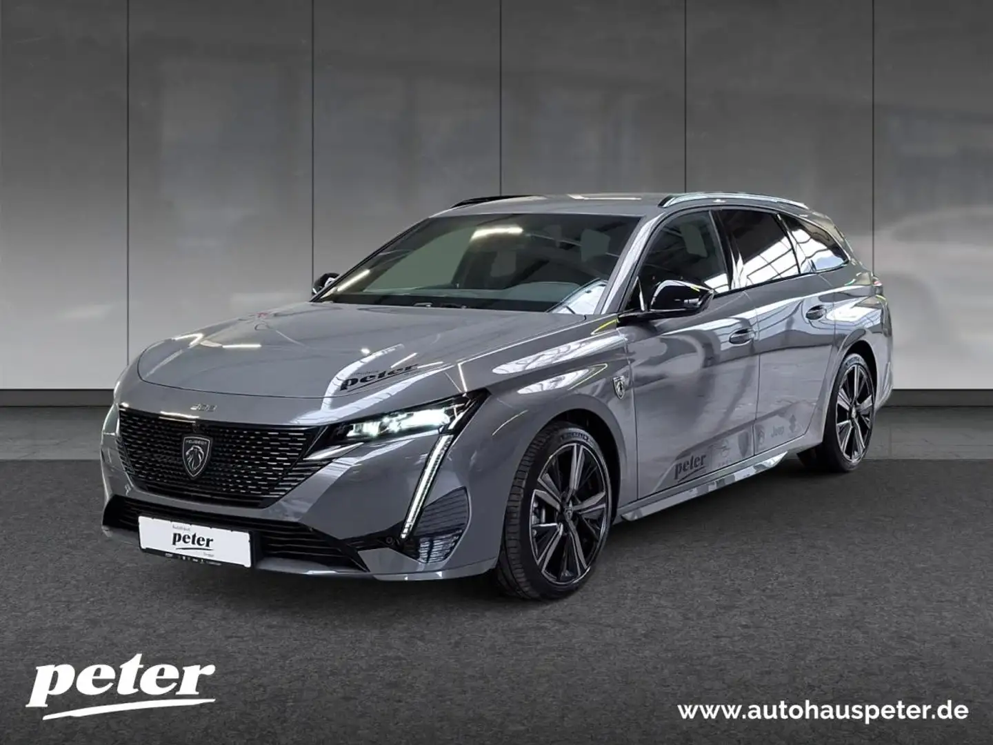 Peugeot 308 SW GT Hybrid 145 MildHybrid Grau - 1