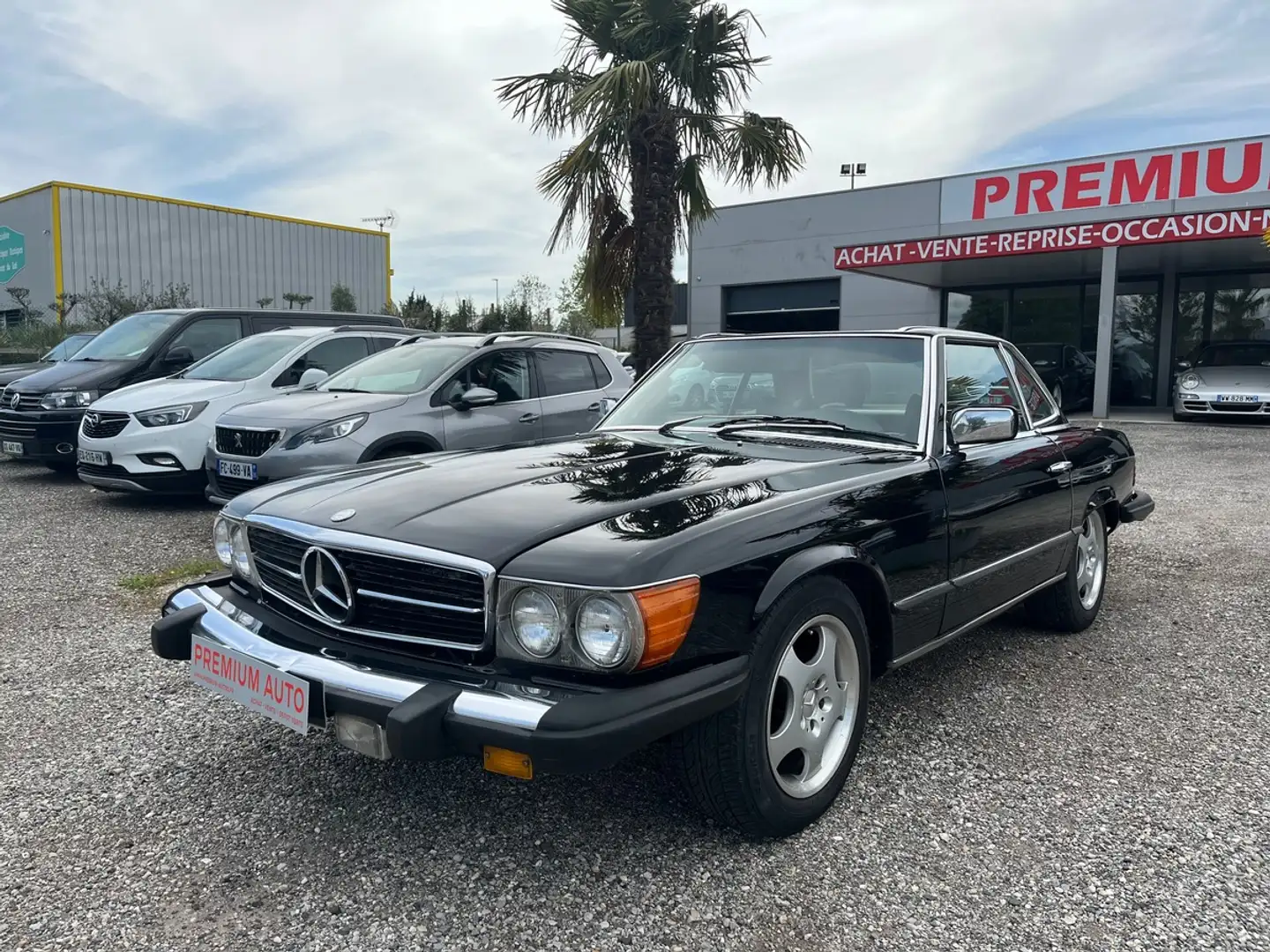 Mercedes-Benz SL 450 450 W107 Cabriolet avec HARDTOP Schwarz - 2