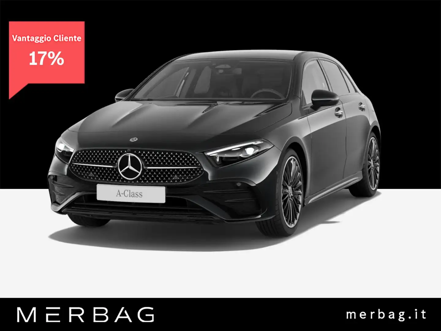 Mercedes-Benz A 180 Automatic AMG Line Advanced Plus Negru - 1