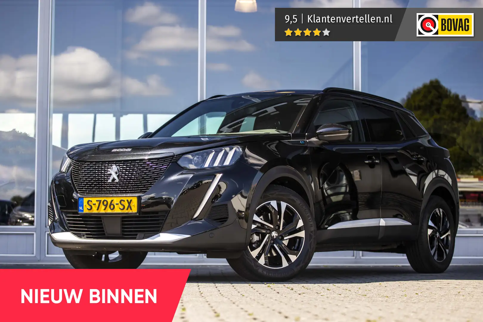 Peugeot e-2008 EV GT 50 kWh | Camera | LED | NL Auto Zwart - 1