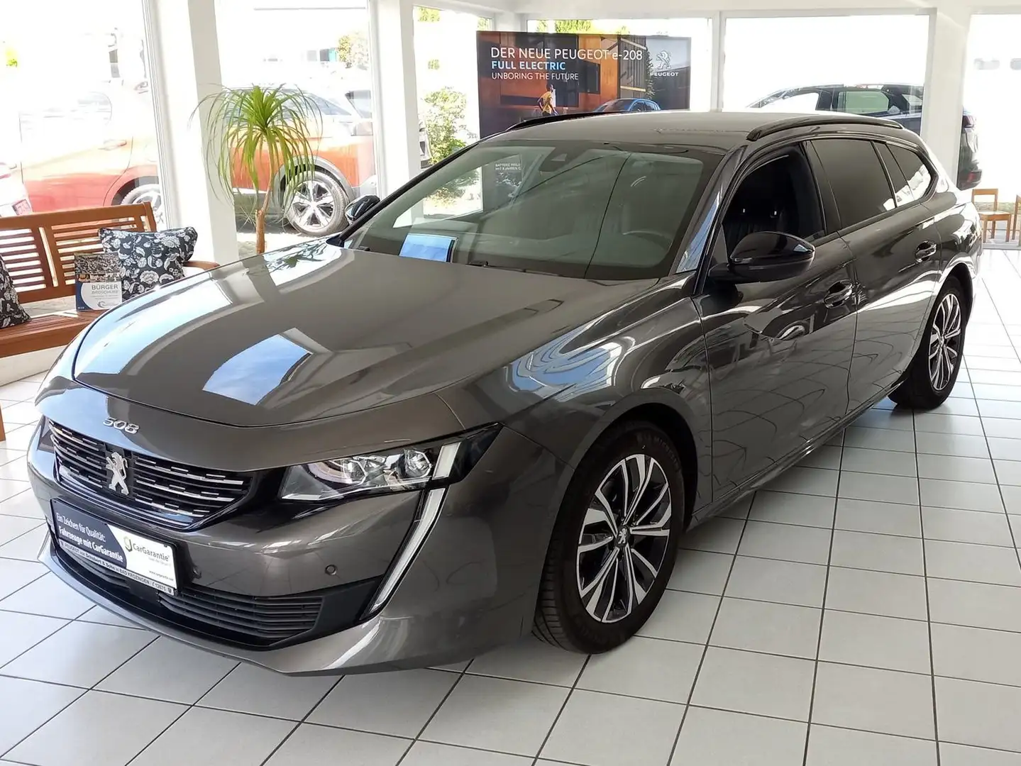 Peugeot 508 Allure Pack Blue HDi130 EAT8 1.HAND&TOP AUSTATTUNG Gris - 2